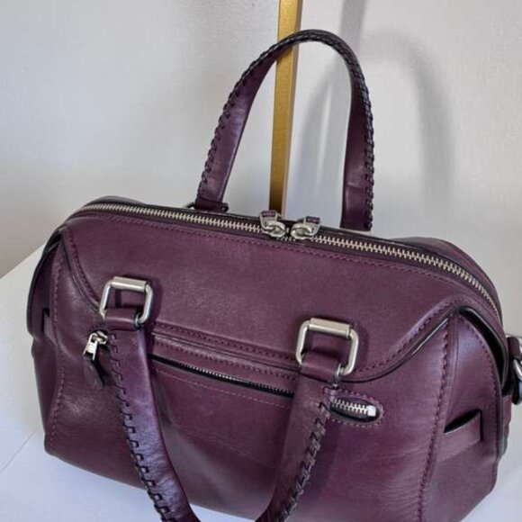 Coach Ace Satchel Bag - 37017- Oxblood - Picture 4 of 10